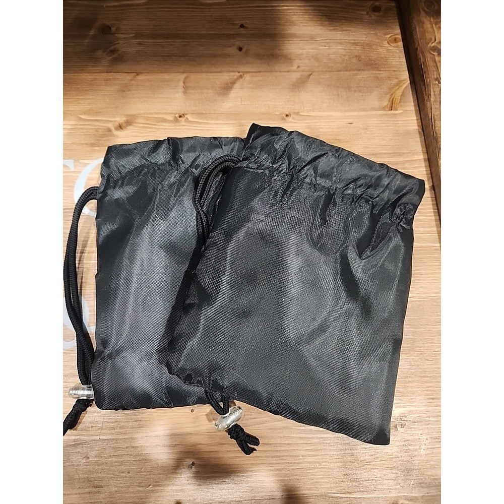 (2) Frost King FC3/12 Padded Outdoor Sock‎ Faucet Cover , Black. NEW